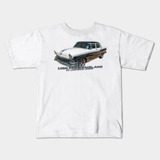 1956 Ford V8 Customline Sedan Kids T-Shirt